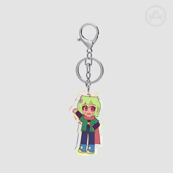 Antony Broken Glass Acrylic Keychain