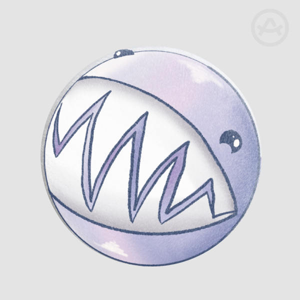 Bubble - Plush Badges