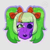 Zombie Girlz - Cheer Squad Ghoul Sticker
