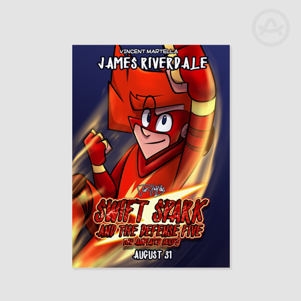 Swift Spark Character Poster