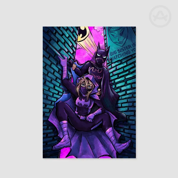LARGE Batgirls Print