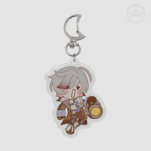 Illuga || Epoxy Clear Acrylic Keychains