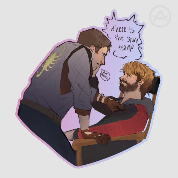 Stuntdriver Sticker (w/dialogue)