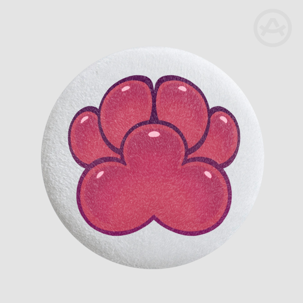Kitty gell | Plush Badge