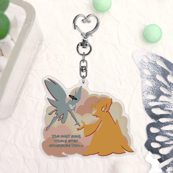 Guitarspear Epoxy Clear Acrylic Keychains