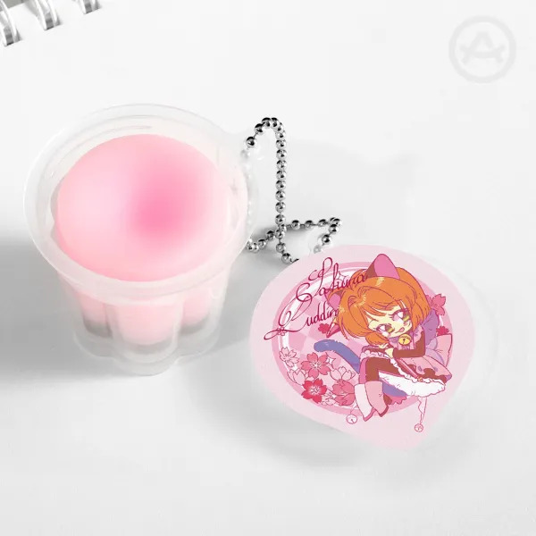 ccs sakura pudding-keychain