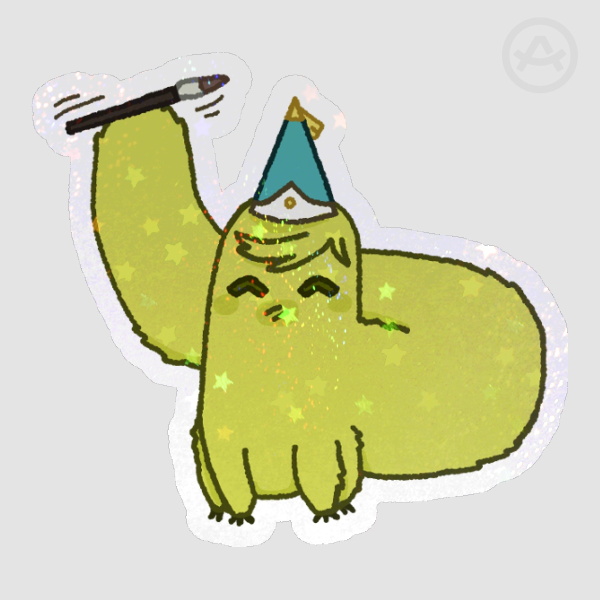 Coco Brushbuddy (Witch Hat Atelier) Sticker