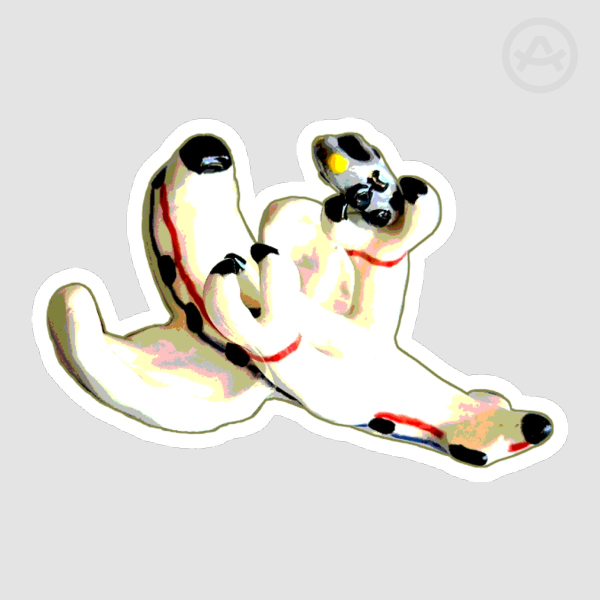 Cat & Mouse sticker