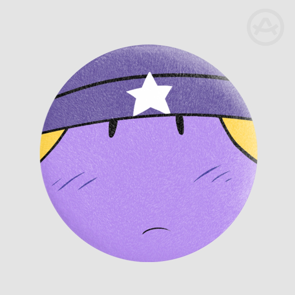 Randy candy Plush Badge