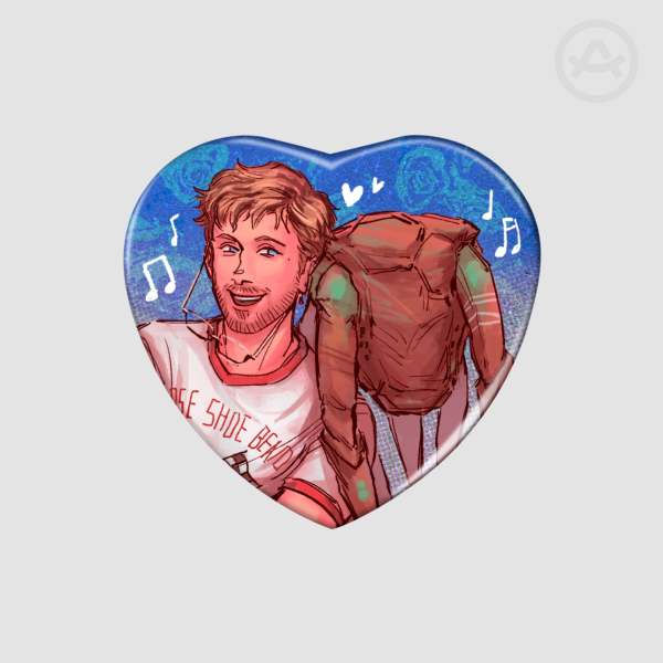 Gracerocky Glitter Badge