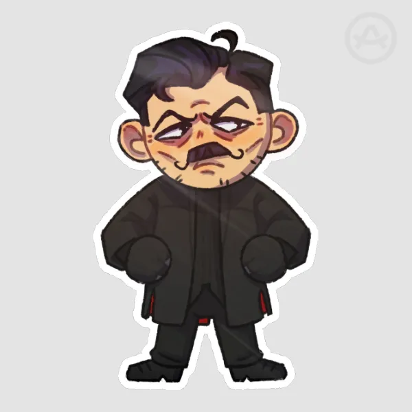 Ivo Robotnik Die Cut Stickers