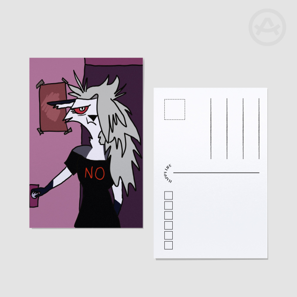 Do Not Disturb Loona Postcard