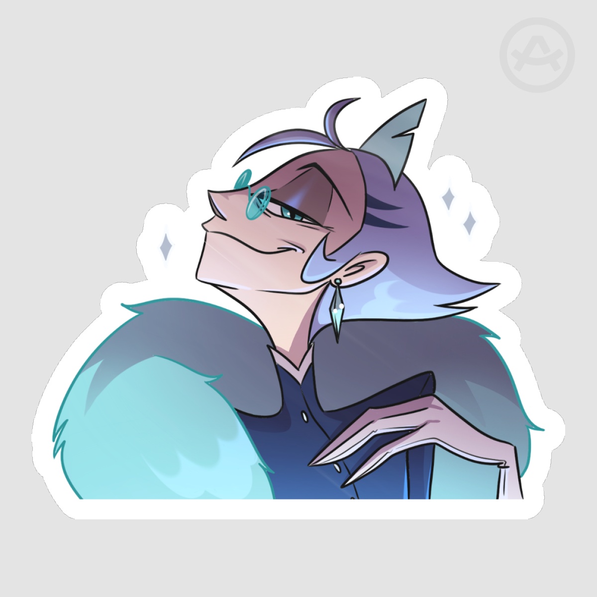 Human Andrealphus Sticker