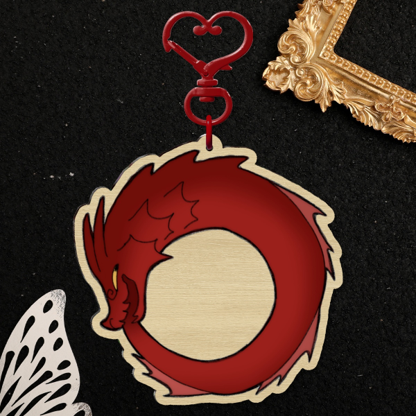 Ouroboros keychain