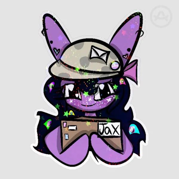 Mail Woman Jax Sticker