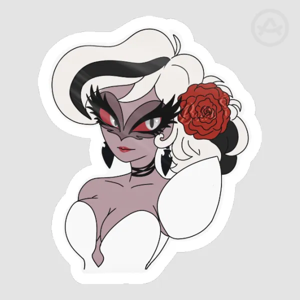 Carmilla Carmine Sticker
