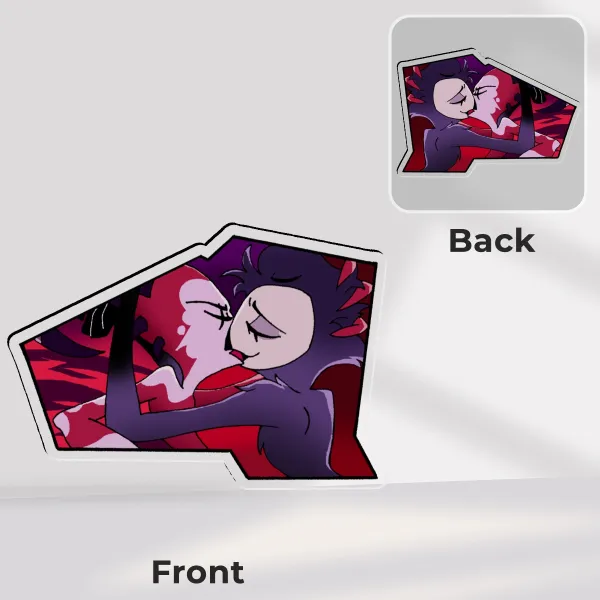 Stolitz kiss Acrylic Pins