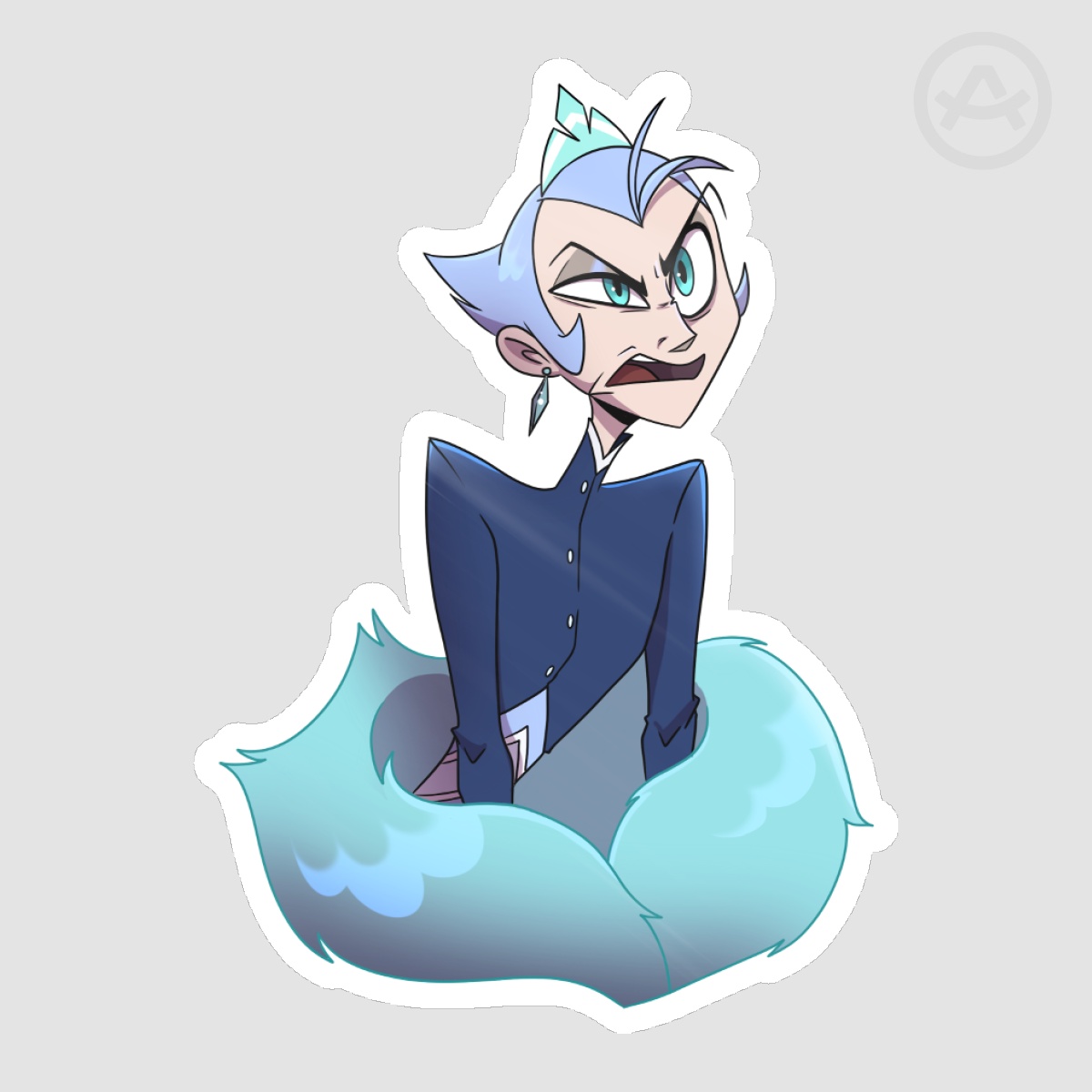 Human Andrealphus Sticker