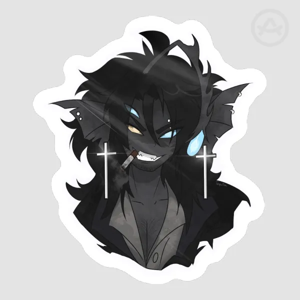 Sebastian Vincent Solace sticker