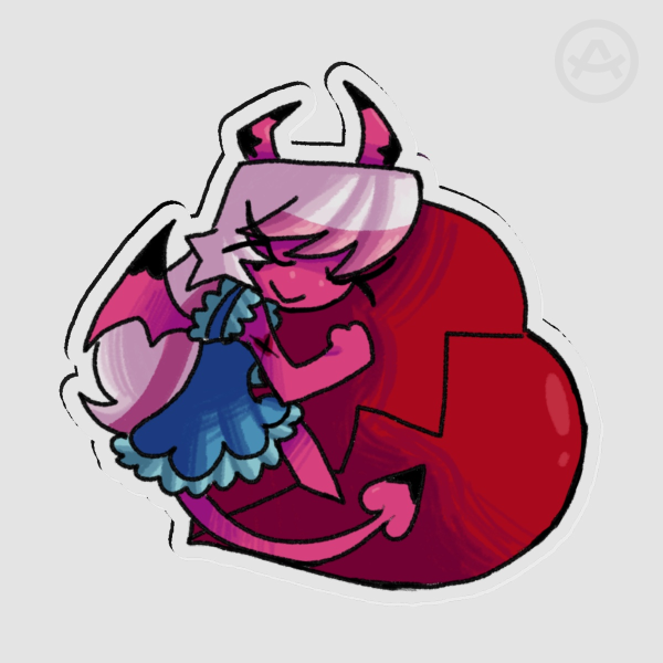 Bedtime Verosika Acrylic Pin
