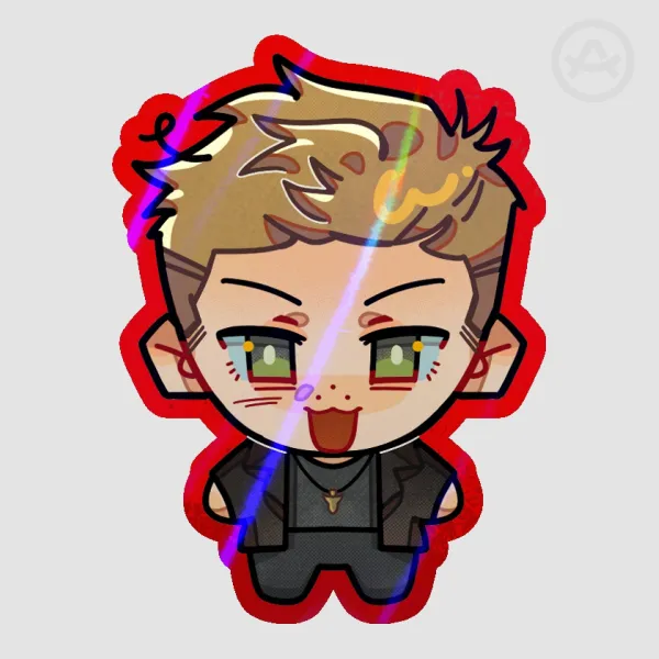DEAN WINCHESTER Colored Edge Die Cut Stickers