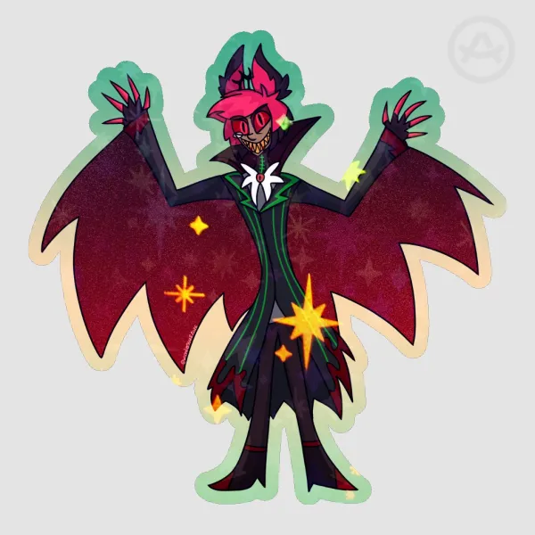 Halloween 2026 Alastor Die Cut Sticker