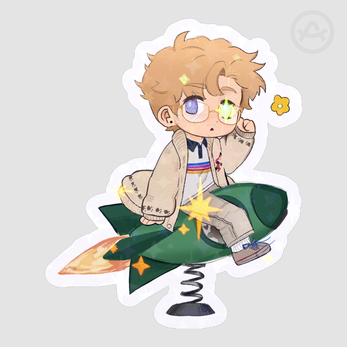 Ryland Grace Die Cut Sticker