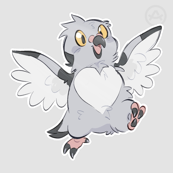 Pidove Die Cut Sticker