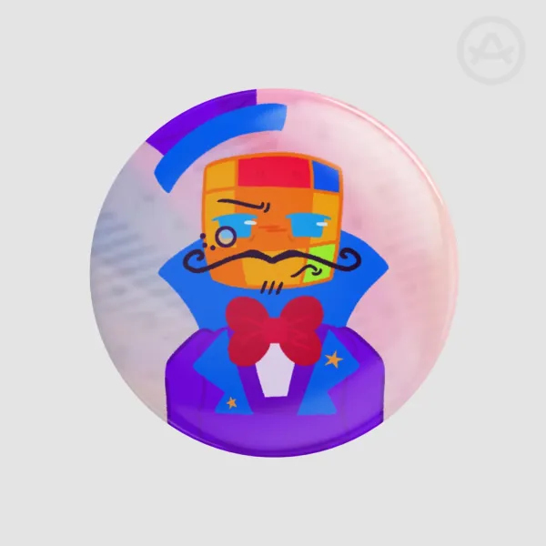 Kazam (Fazbear & Friends) // Pin Button