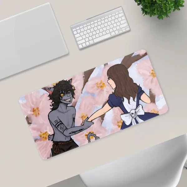 CheshAlice Desk Mat