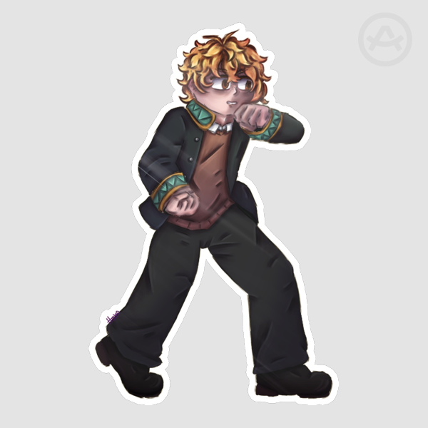Nirei Akihiko (Wind Breaker) Sticker