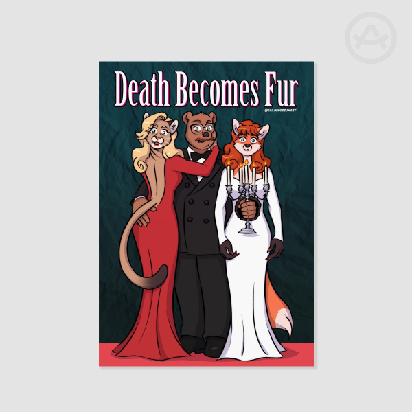 Death Becomes Fur Poster