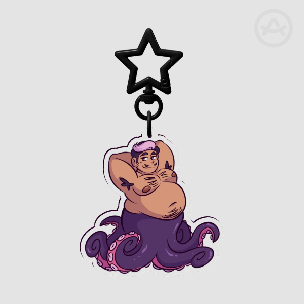 Acrylic Keychain - Octoman