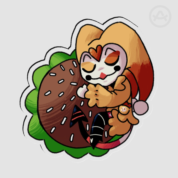Bedtime Fizzarolli Acrylic Pin