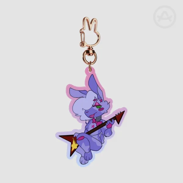 Clyde/Rockstar Bonnie Keychain