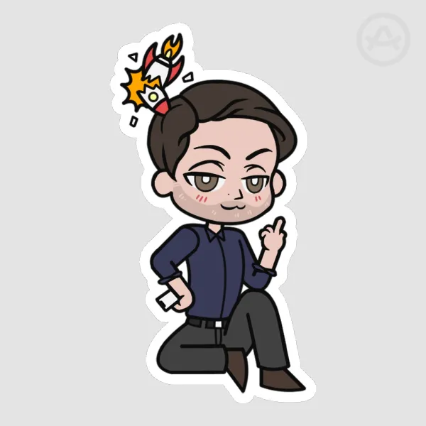 Roman Roy Succsticker | Succession