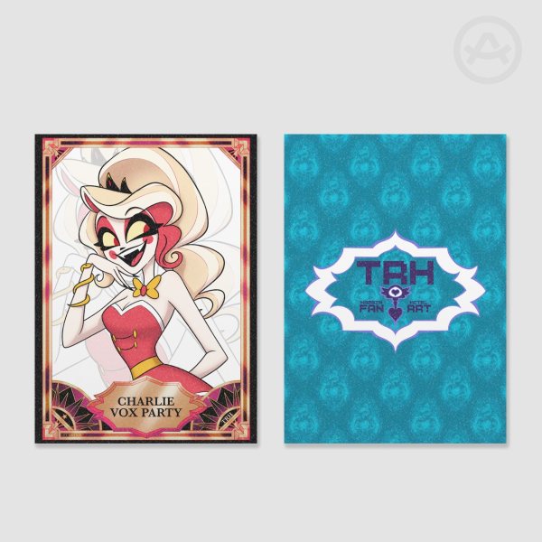 Charlie, Vox Party - Hazbin Hotel Fancard