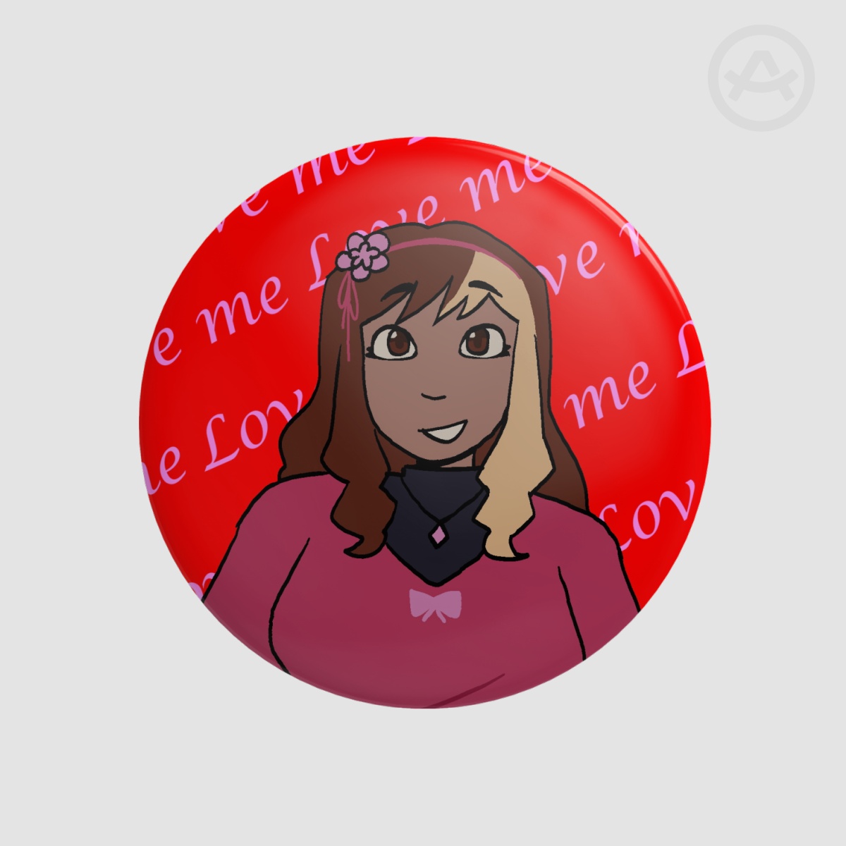Ysabella Caringal Round Badge (Button Pins)