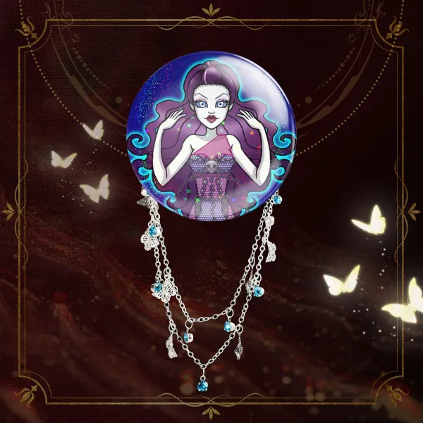 Spectra Fanart Badge With Chains