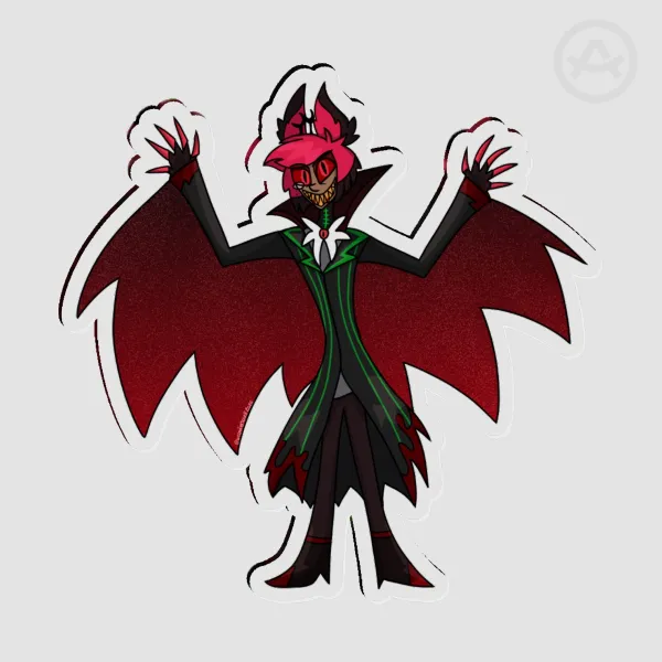 Halloween 2026 Alastor Acrylic Pin