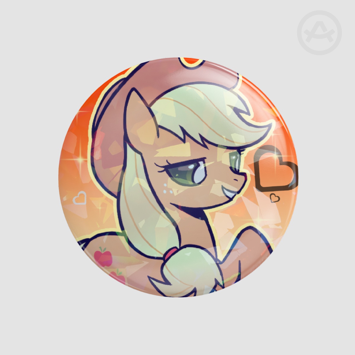 AppleJack MLP Round Badge