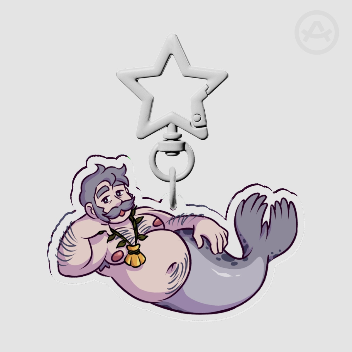 Acrylic Keychain - Selkie