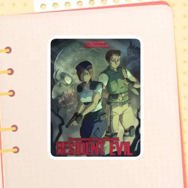 [RESIDENT EVIL] Hot Foil Stickers
