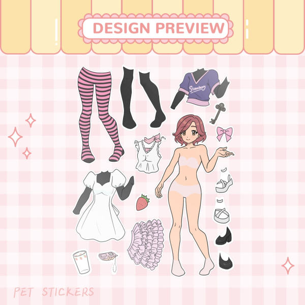 Hachi Sticker Sheet
