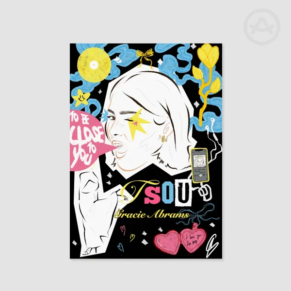 The secret of us-Gracie Abrams poster