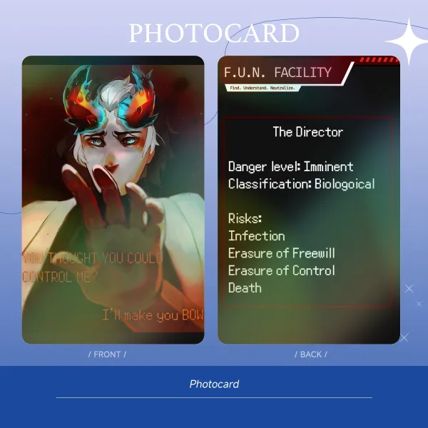 Director Holographic Photocard