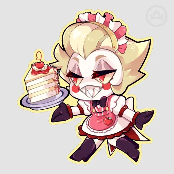 Maid Lucifer Sticker