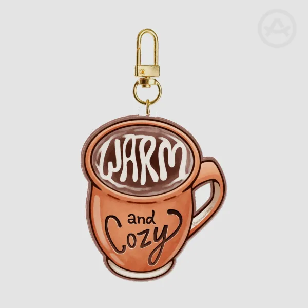 Warm and Cozy Mug Keychain