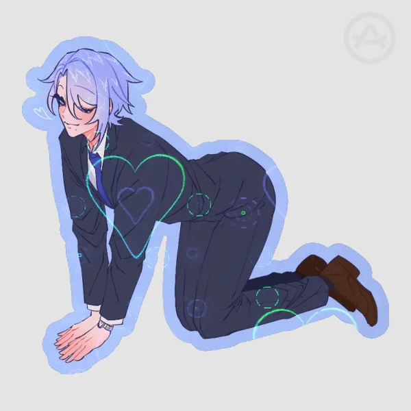Salaryman OTL Sticker - Ayato