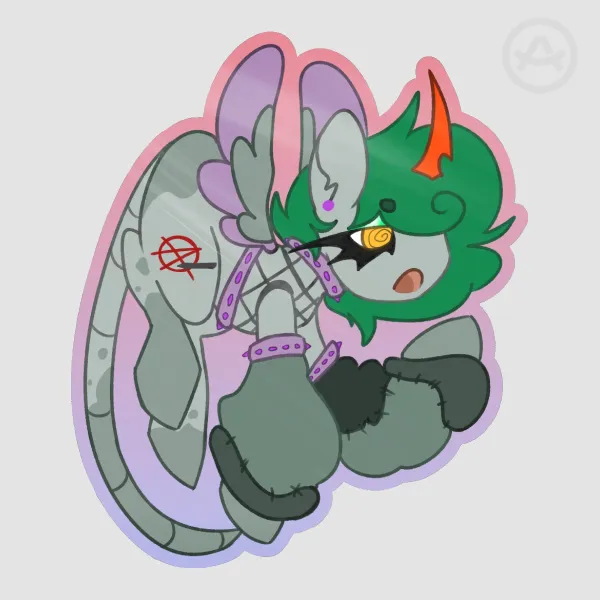 Roszal Pony Sticker